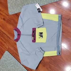 NWT Men's size M Fila denim track top